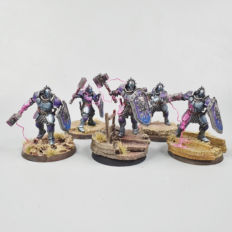 Stormcast Eternals Liberators x5 Painted - Warhammer Fantasy Age of Sigmar
