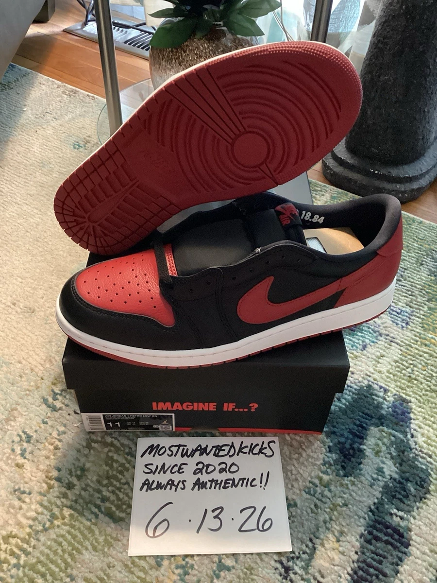 Jordan 1 Retro OG Low Bred for Sale - Authenticity Guaranteed - eBay