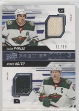 2019-20 Upper Deck Premier Duals Jersey Relics 1/99 Zach Parise Mikko Koivu 2d8