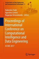 Proceedings Of International Conference On Computational Intelligence And Data E