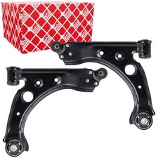 2x FEBI Querlenker Satz Unten Vorne für FIAT BRAVO II STILO LANCIA DELTA III