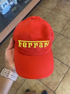 Ferrari Red Embroidered Sample Hat