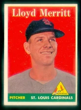 1958 TOPPS #231 LLOYD MERRITT EXMT