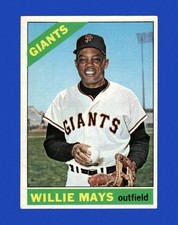1966 Topps Set-Break #  1 Willie Mays VG-VGEX *GMCARDS*