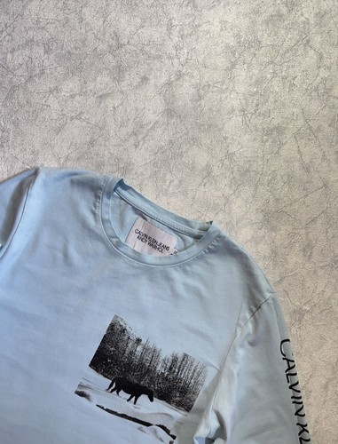 Calvin Klein x Andy Warhol “Landscapes” by Raf Simons Longsleeve T-Shirt Size XS - Picture 2 of 10