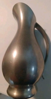 Vintage Royal Holland Daalderop KMD 8'' Pewter Pitcher