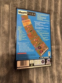 Sega Saturn: Theme Park, UK PAL complete with manual, good