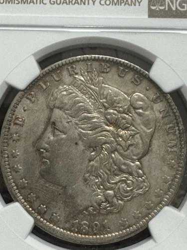 1891-o Morgan Silver Dollar, Better Date, NGC AU53, Free shipping