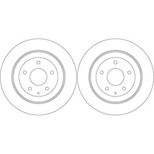 2X TRW BREMSSCHEIBEN 303mm VOLL HINTEN PASSEND FÜR MAZDA CX-30 CX-5 MX-30 |