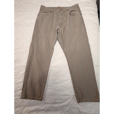 CE Schmidt Workwear Mens 38x30 Tan Khaki Canvas Utility Pants Straight Legg