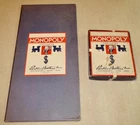 Vintage 1935 Monopoly Board & Game Pieces ~ Parker Bros. ~ Mostly Complete