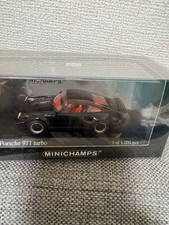 Minichamps Porsche 911 turbo 1/43 Model Car Limited 6000 Rare Collectors Edition