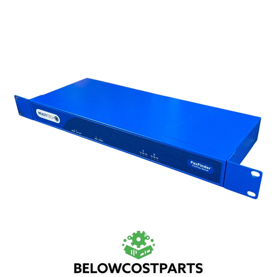 Multitech FaxFinder FF420 4-Port v.34 Rackmount Fax Server – Tested, No PSU - Image 3 of 4