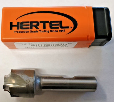 Hertel Corner Radius 3/16'' M42 USA End Mill 4 FL 1/2'' Shank