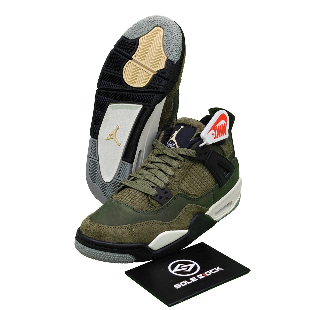 Nike Air Jordan 4 SE Retro Low Craft Olive Jordan 4 GS FB9928-200