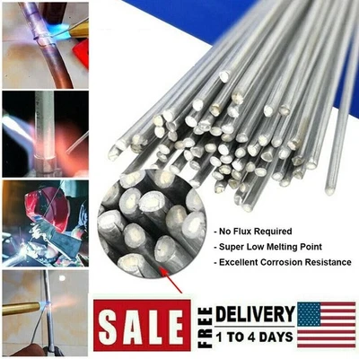 20-200PCS Aluminium Welding Rod Low Temp Flux Core Repair Alloy Fix Brazing Wire