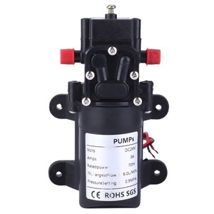 Pompe à diaphragme à aspiration unique à double face droite 24V 70W