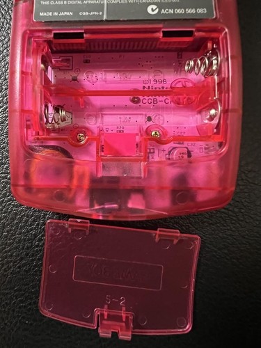 SWGA Game Boy Sakura Wars Commemorative Version handheld system cherry pink - Picture 7 of 12