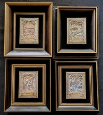 Mythical Beasts Luxury Frame Playing Card Deck Set of 4 Ark Azure Dragon Sealed