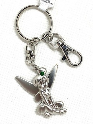 DISNEY Tinkerbell Tinker Bell Schlüsselanhänger Disneyland PARIS Metall Fairy