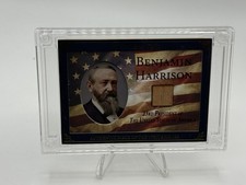 2025 A Word From POTUS - White House Relic Benjamin Harrison Red /49