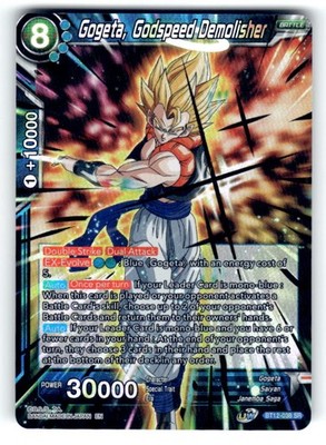 Dragon Ball Super #BT12-038 SR Gogeta Godspeed Demolisher