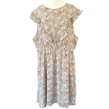 Roolee Mom Floral Nursing Friendly Midi Dress Women's XXXL Breast Feeding
