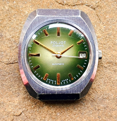 Vintage Poljot Automatic Watch Made in USSR Watch Soviet Russia Watch Poljot