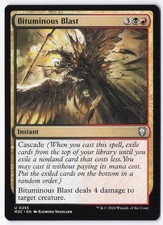Bituminous Blast U Commander: Modern Horizons 3 255 NM