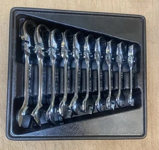 ICON Stubby Flex Head Metric Ratcheting Combination Wrench Set -New No Box