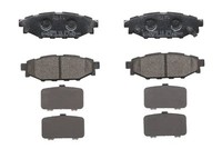 Bremsbelagsatz Breck 24271 00 702 10, Hinten