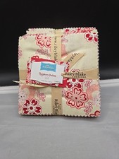 Quilting. Charm Pack Rasberry Parlor By Riley Blake Designs.42 Pieces 4 In Squ