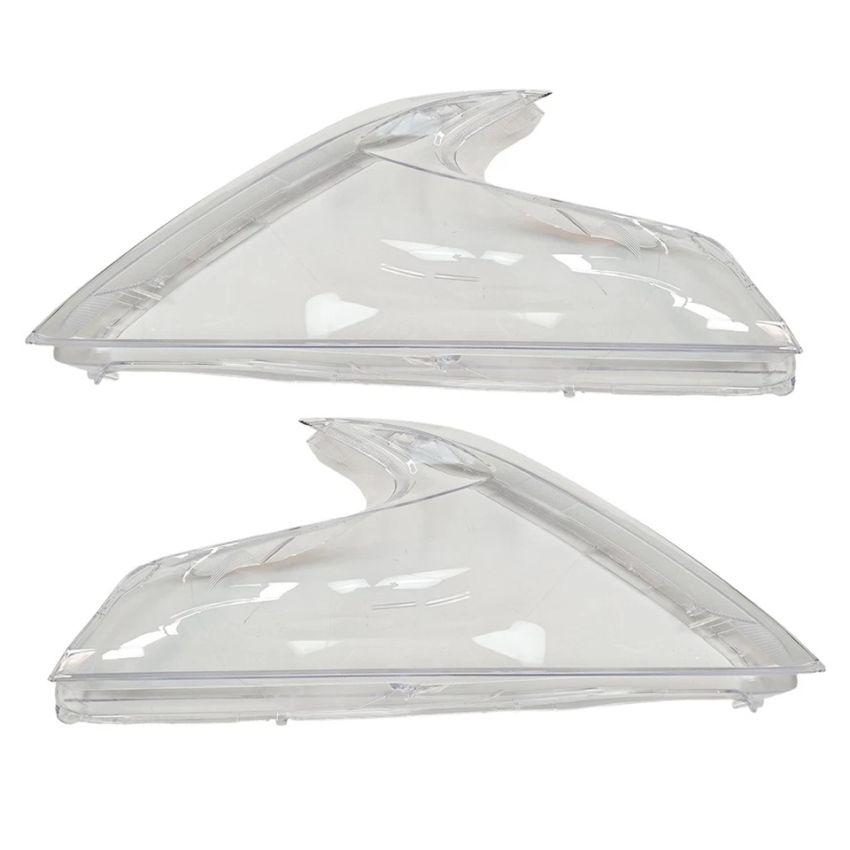 Пара левых и правых передних крышек объектива фары + клей для Nissan 370Z 2009-2021 - Изображение 3 из 4