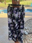 NWT BCBG Girls 2 pc pants and Smocked blouse Navy floral size XL RV $64 — photo 8