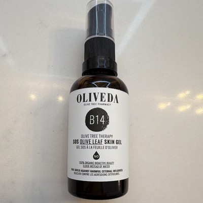Oliveda Olive Tree Therapy B14 SOS Olive Leaf Moisturizer Gel Organic 1.7 oz