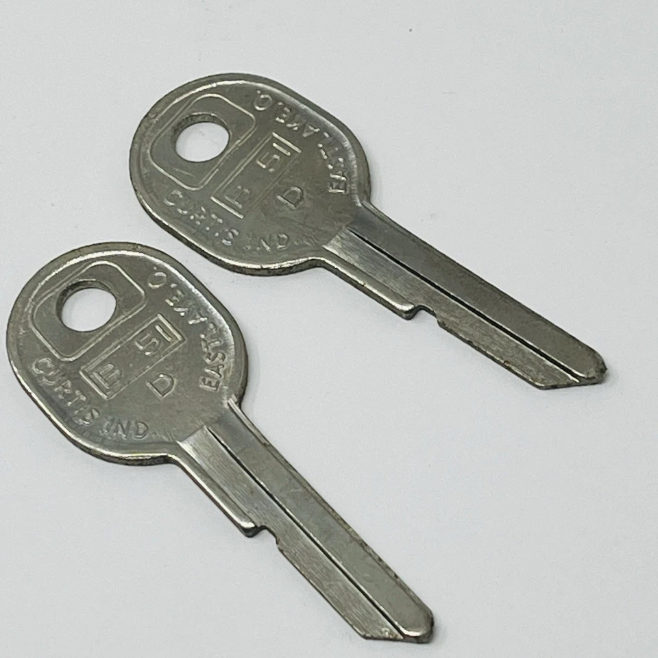 Curtis GM B50 B51 Key Blanks Chevrolet Pontiac Oldsmobile Buick Cadillac 70-82 - Image 4 of 4