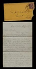 CIVIL WAR LETTER - 13th MA Infantry - BATTLE BULL RUN, 200 Killed & Wounded !!