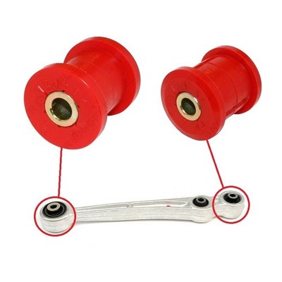 STRONGFLEX Busch Polyurethan Hinterachse Querlenker Rot für EVO IV, V, VI