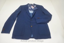 FootJoy 1857 Golf Wool Blend Blazer Jacket Mens Size Large Blue 700A 978225 New