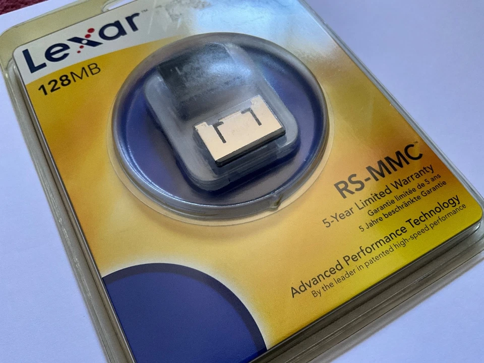 1pc 128MB RS-MMC SD memory card for SD NIKON  Canon & Kodak SD Cameras - Image 3 of 4