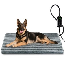 Large Pet Heating Pad, Waterproof Heated Dog Cat Bed with 11 Adjustable Tempe...