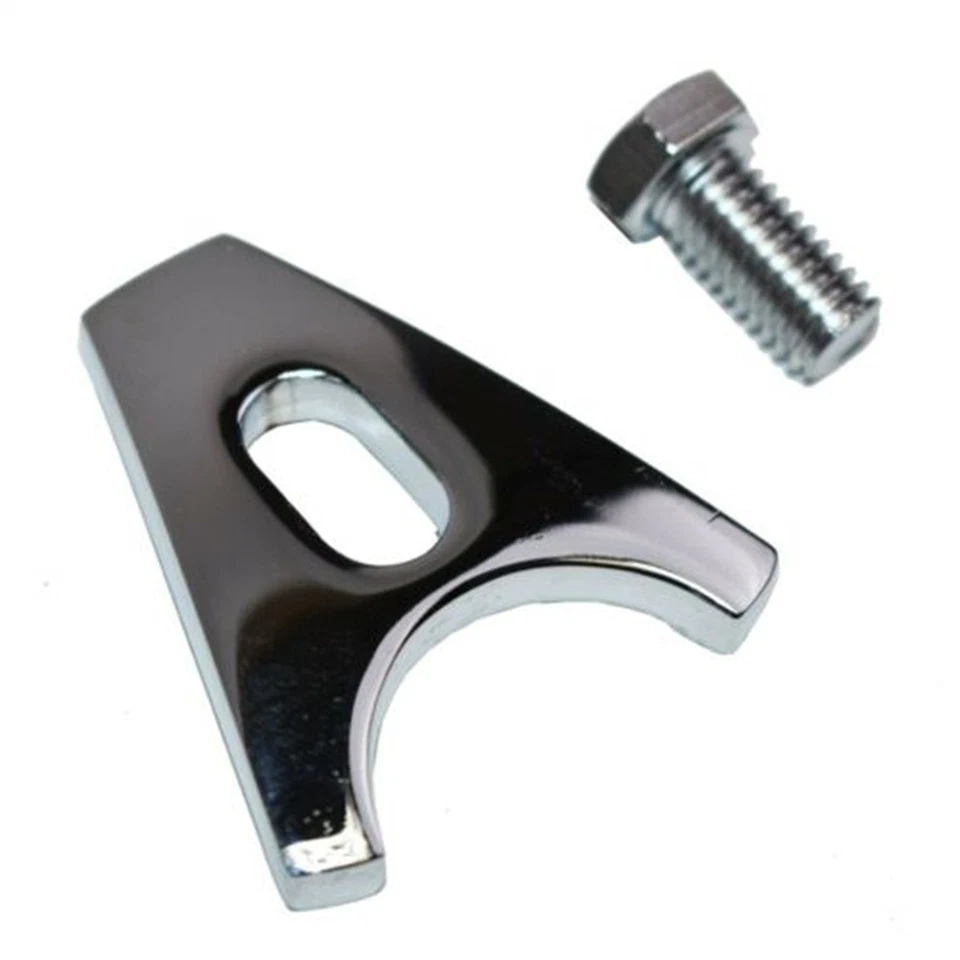 Practical Distributor Clamp Hold Block Clamp 1 Piece Accessory Bolt Chrome - Image 4 of 4