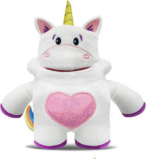 Tooth Fairy Pillow  Stuffed Plush with Large Pocket Mouth for Lost Teeth, Treas