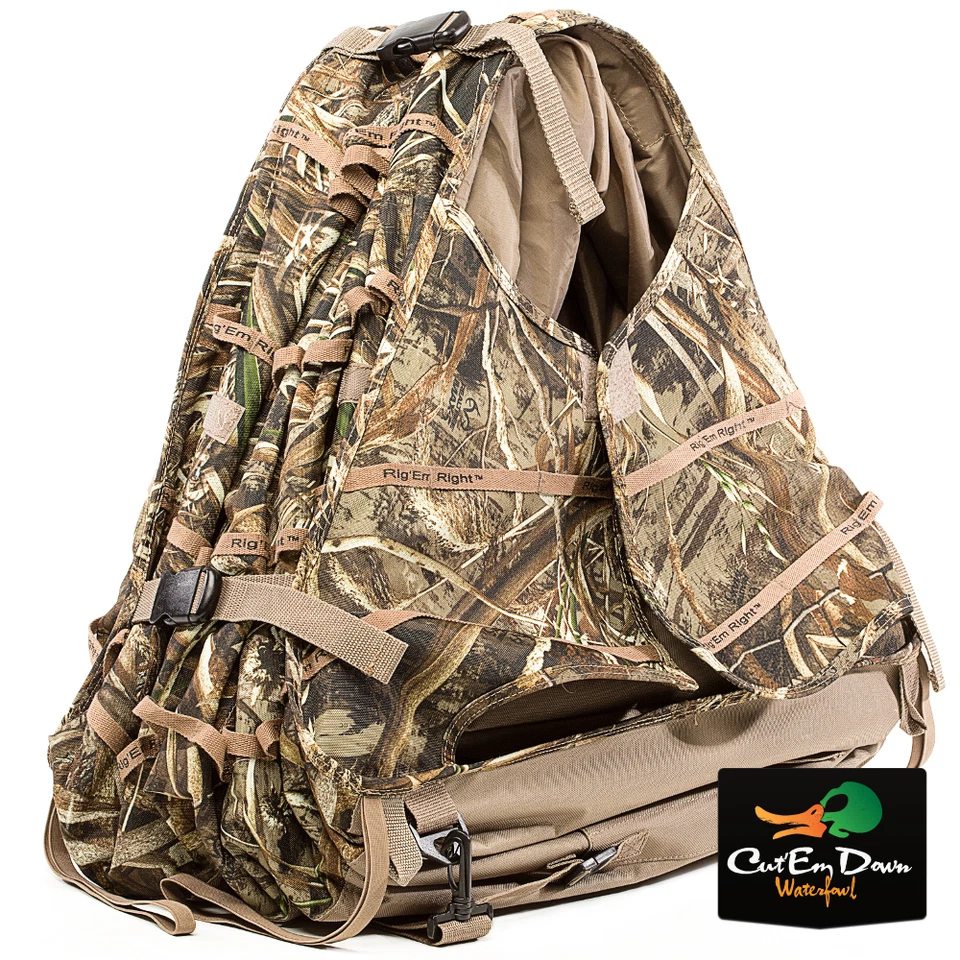 RIG'EM RIGHT WATERFOWL FIELD BULLY DOG BLIND OPTIFADE MARSH CAMO - Image 4 of 4