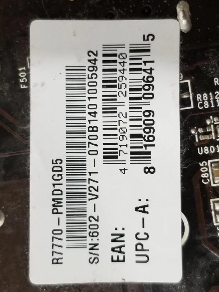 MSI R7770-PMD1GD5 RADEON HD 7770 GHz 1GB 128-bit GDDR5 PCI Express 3 0 x16 HDCP - Image 3 of 3