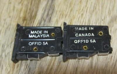 Northern Telecom QFF1D 5A Fuse – PN A0205205, Used, Tested - View #2