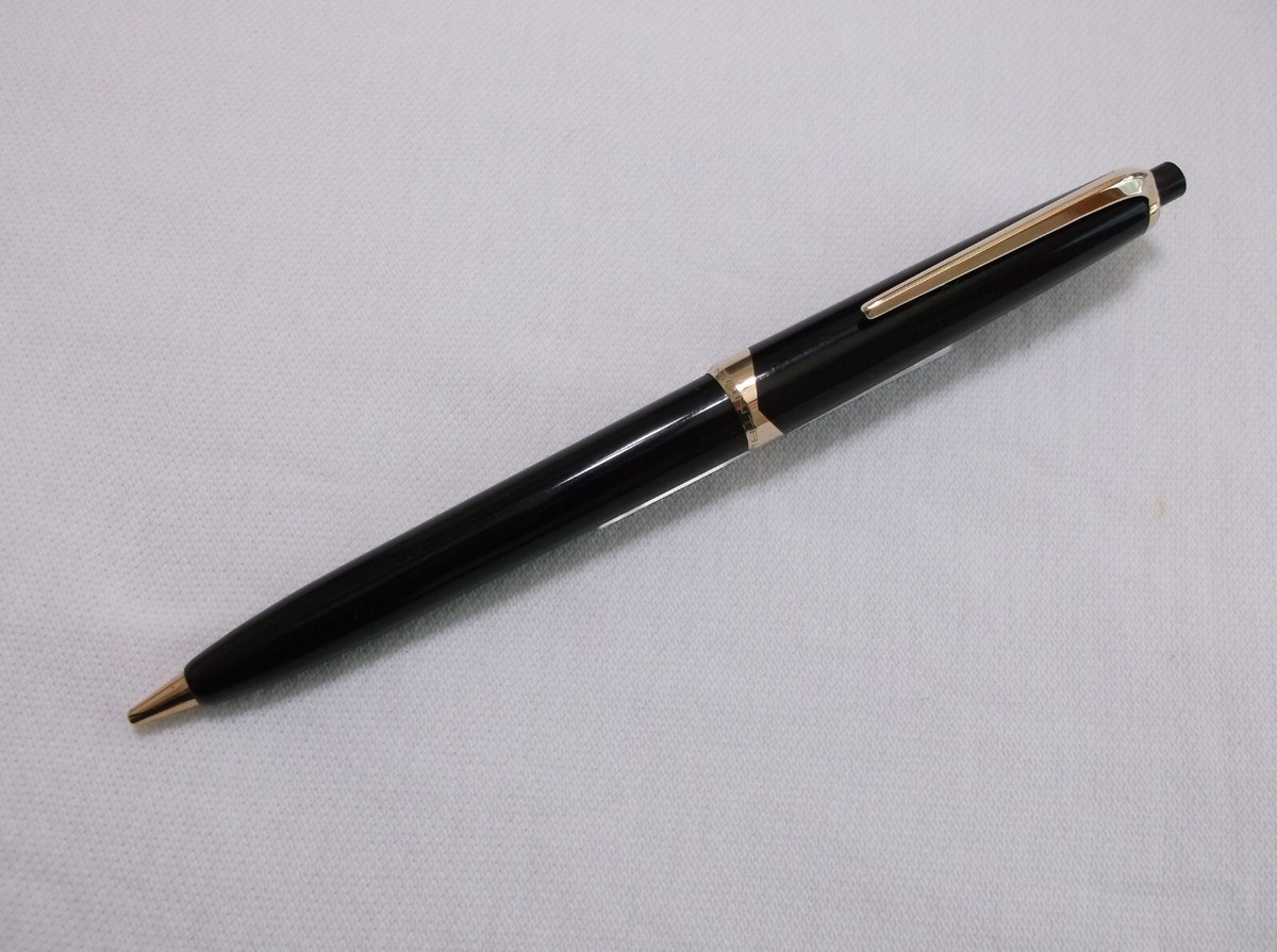 筆記具 MONTBLANC pix NO.15 0.92 V-Good] MONTBLANC No.15 Pix Black Vintage 0.9mm Knock-system
