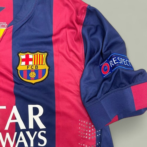 FC Barcelona Neymar Jr #11 2014/15 Home Jersey - Football Shirt Classic Men's - Picture 4 of 7