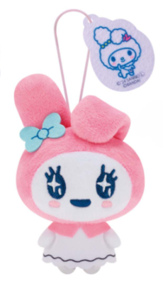 BANDAI Tamagotchi ×Sanrio Plush toy with chain Lovelitchi 8cm