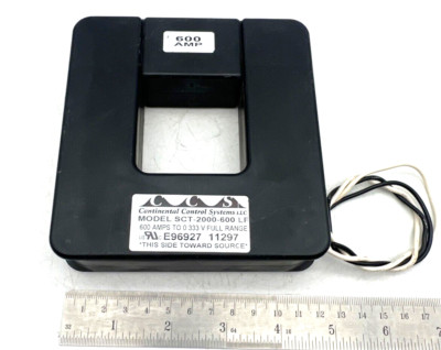 CONTINENTAL CONTROL SYSTEMS SCT-2000-600 LF Split Core Current Transformer